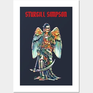 Devil Angel Sturgill Simpson Posters and Art